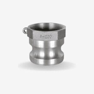 El Acople en Aluminio Pieza A, también conocido como acople macho con rosca exterior, es una pieza esencial para sistemas de riego, industriales y agrícolas que requieren una conexión fija y resistente.