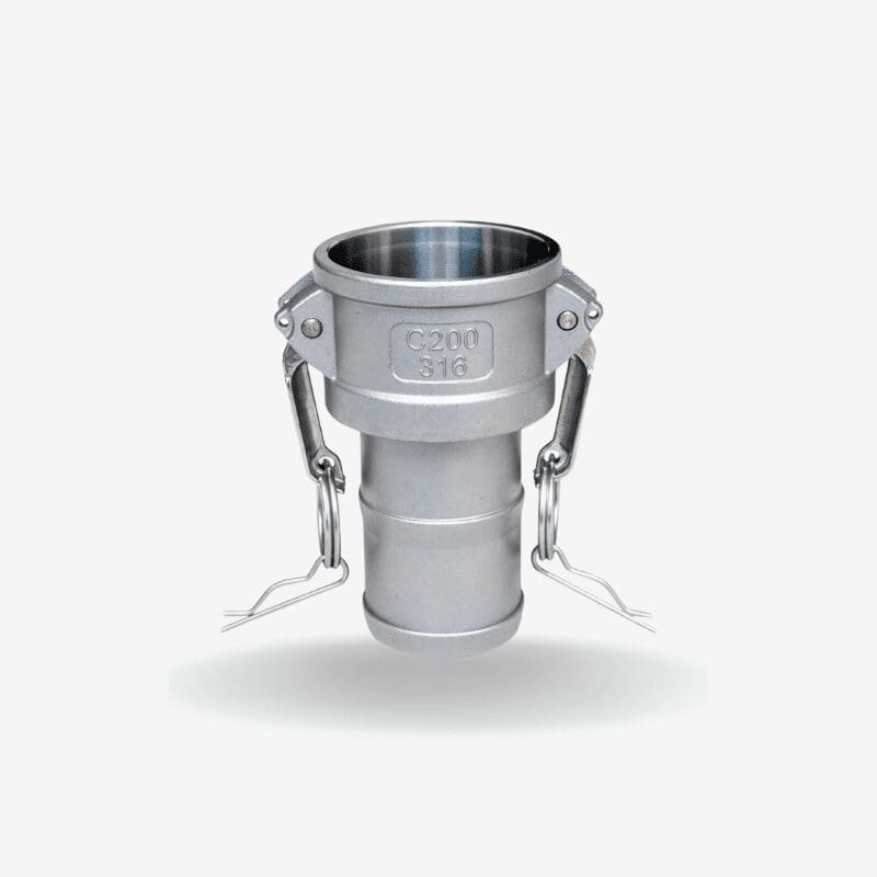 Nuestro Acople en Aluminio Pieza C está diseñado para ofrecer una conexión rápida, segura y resistente en sistemas de riego y aplicaciones industriales.