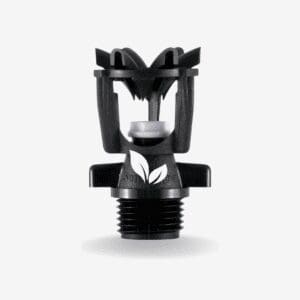 El Aspersor Mini Sombrilla 1/2” es una excelente opción para sistemas de riego eficientes en huertos, jardines y cultivos de menor tamaño.