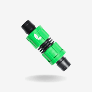 La Unión para Cinta de Riego 16 mm es un accesorio indispensable en la instalación, ampliación o reparación de sistemas de riego por cinta, también conocido como riego por goteo superficial.