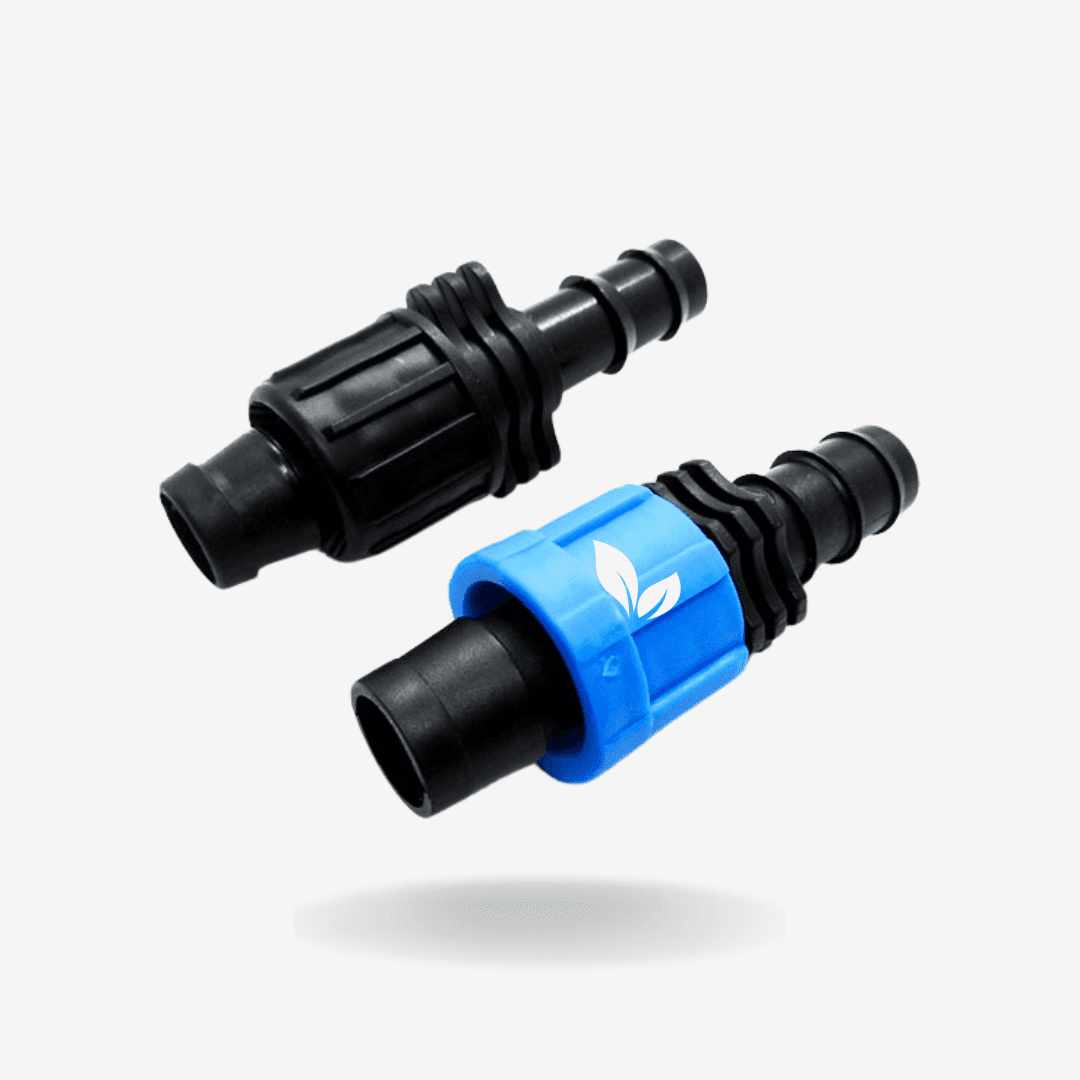 La Unión Manguera 16 mm es un accesorio esencial para la correcta instalación, ampliación y mantenimiento de sistemas de riego por goteo y microaspersión.