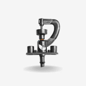 Microaspersor 5MM (40-120 L/H) es la solución ideal para sistemas de riego en jardines, huertos y cultivos agrícolas, asegurando una distribución uniforme del agua para el crecimiento saludable de las plantas