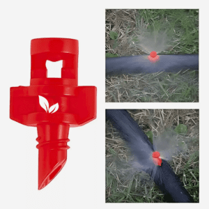 NEBULIZADOR MICROJET ROJO ROSCADO 20/50 LH RADIO 0.4 a 0.8m 5 mm